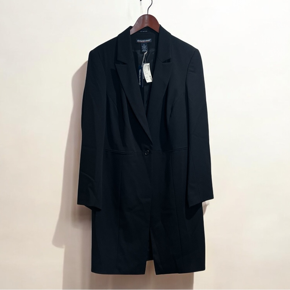 Lane Bryant Black Blazer Coat